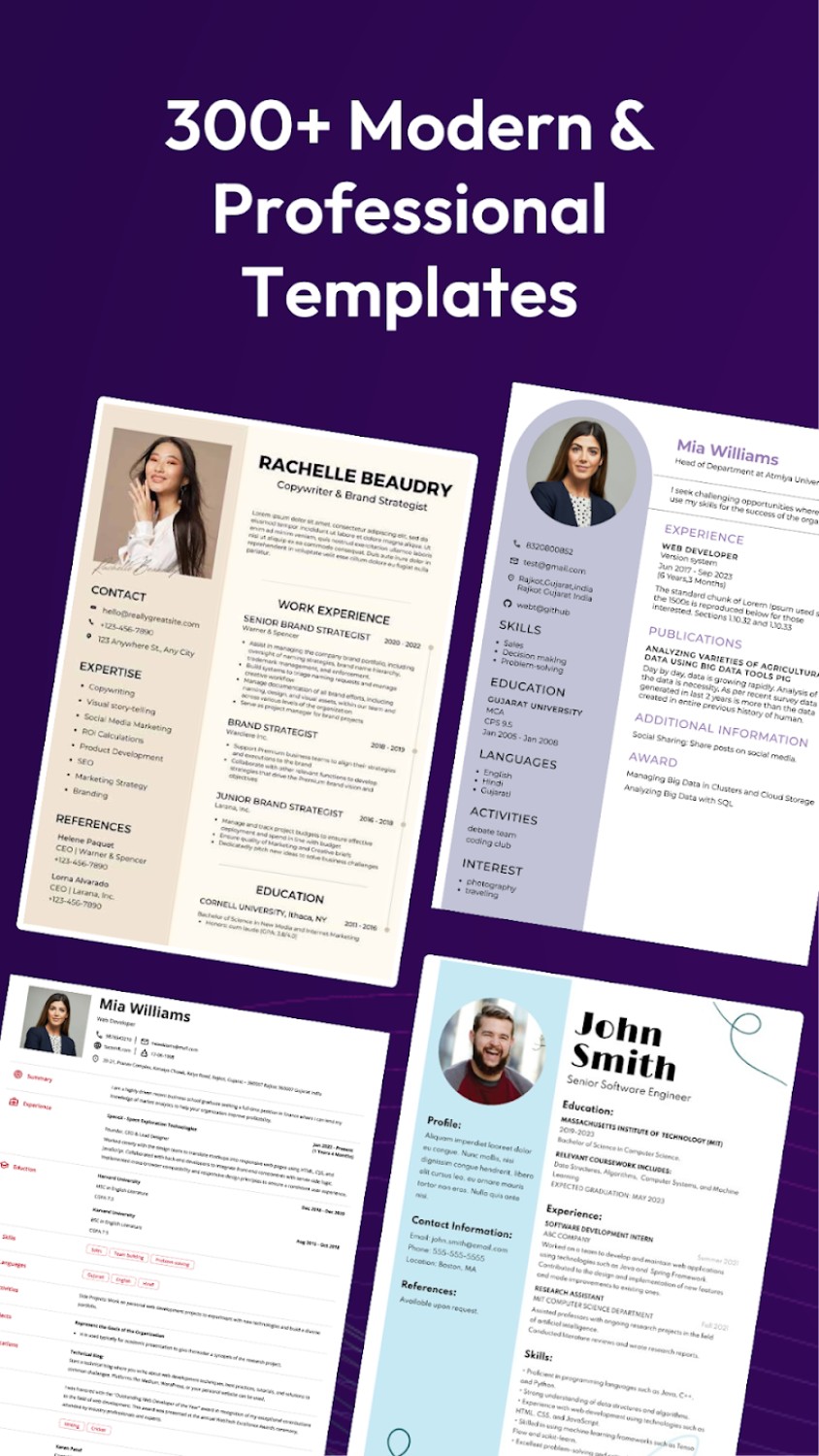 resume-builder-cv-maker