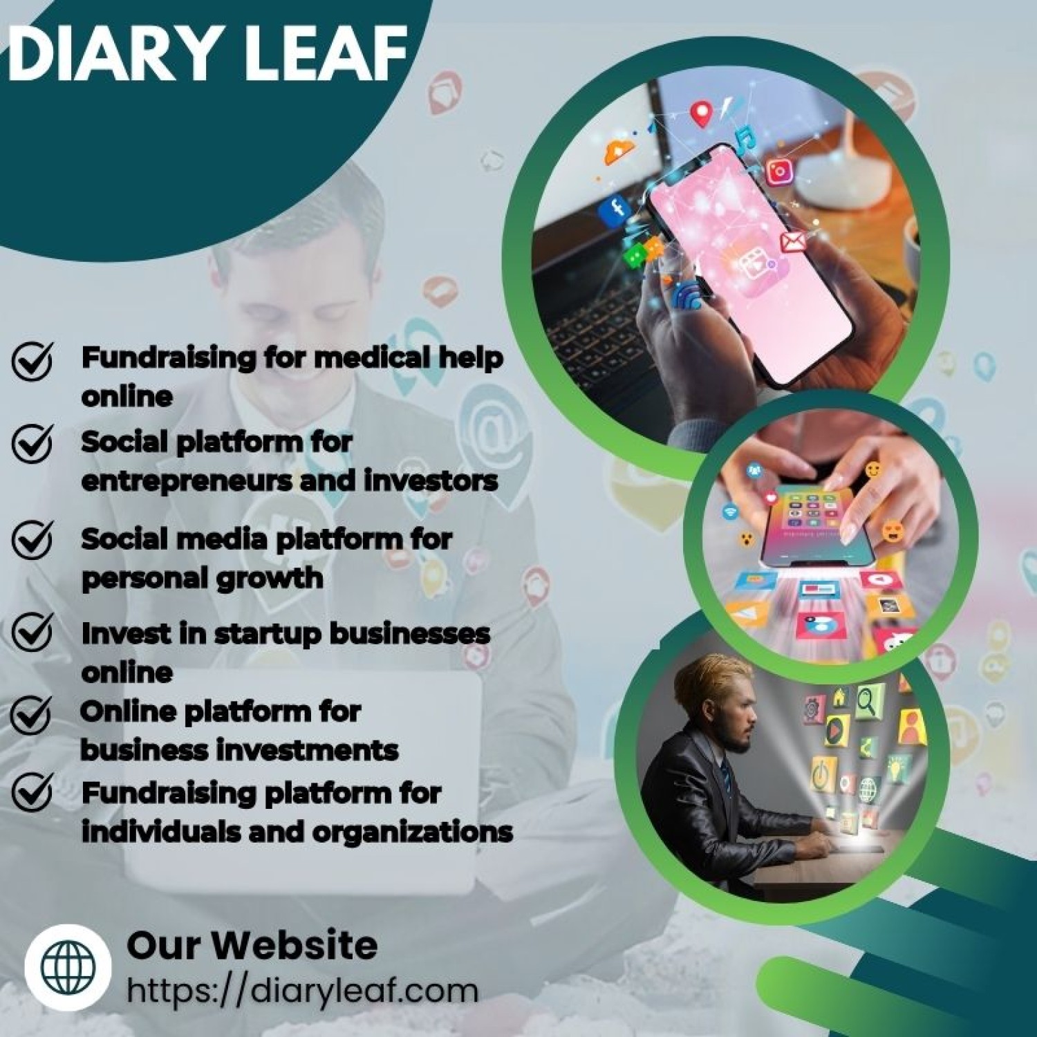 invest-in-startup-businesses-online-diary-leaf
