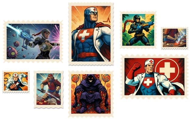 major-medic-hero-in-children-comic-books-for-sale